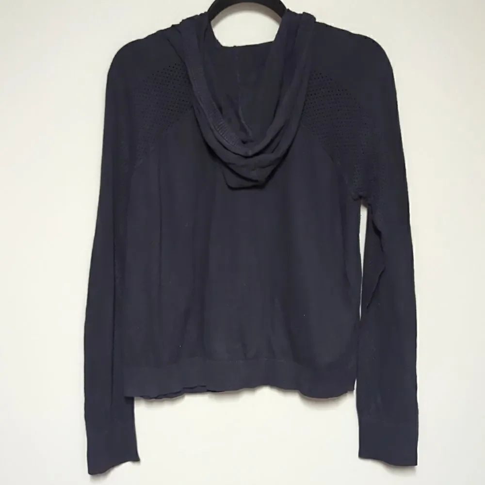 Banana Republic Factory Blue Zipper Sweater - Picture 4 of 5